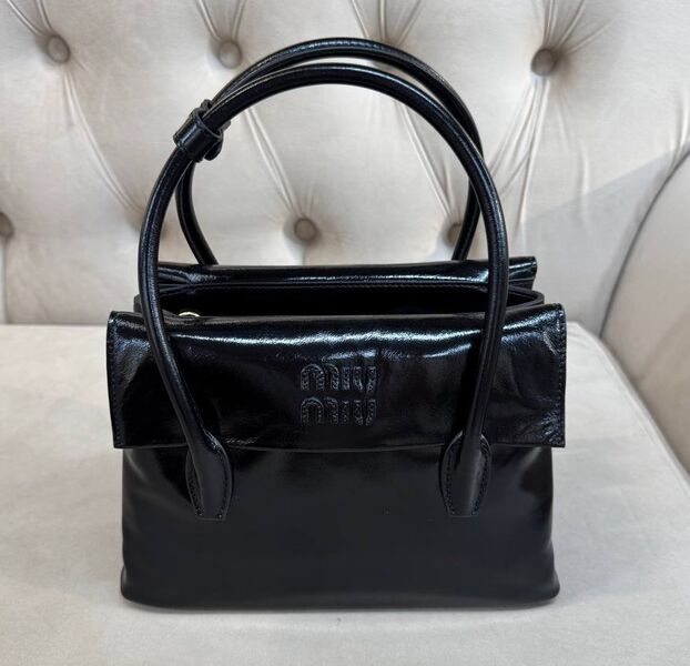 Сумка Miu Miu женский кожа черный 202229