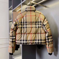 Пуховик Burberry женский бежевый 62448-4