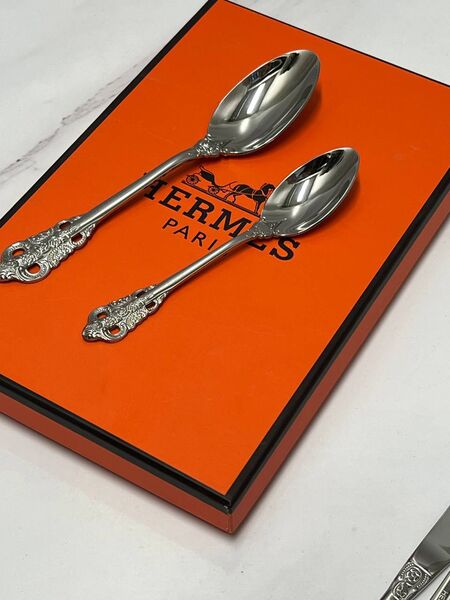 Набор столовых приборов Hermès металл серебристый u4711593-1-3