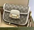Сумка Gucci женский канва monogram бежевый 125985