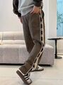 Мужские брюки Gucci мужской серый e7566109-1-3