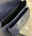 Сумка Saint Laurent Niki Medium женский кожа синий 160385-10