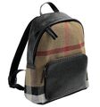 Мужской рюкзак Burberry мужской кожа черный 122074-1