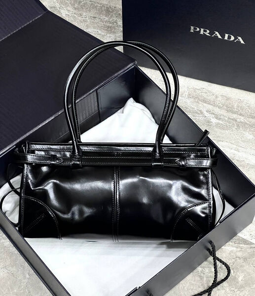 Сумка Prada женский кожа черный 133278-3