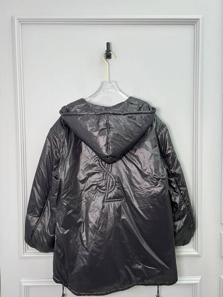 Пуховик Saint Laurent женский черный 127862-2
