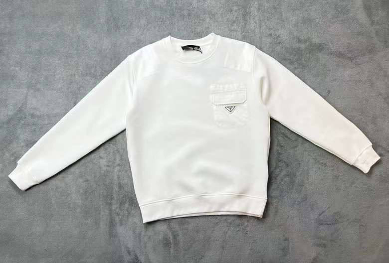 Мужской свитшот Prada мужской белый 158524-2