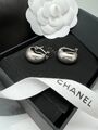 Серьги Chanel графитовый 175273-1