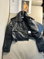 Куртка Saint Laurent женский кожа черный 159547-6