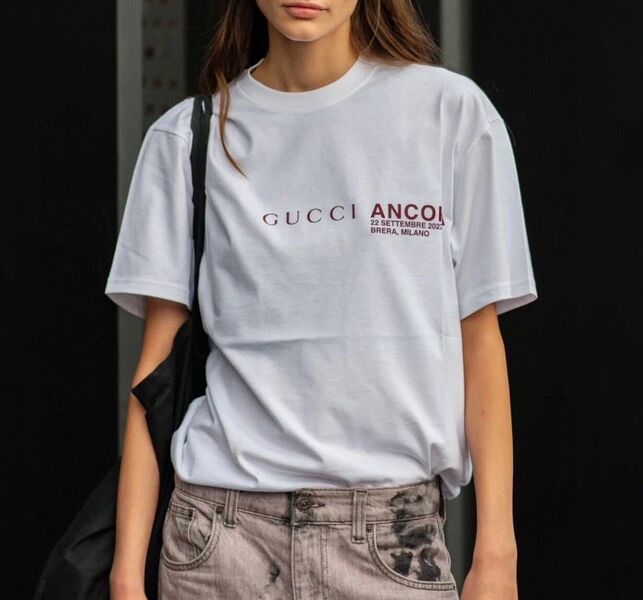 Футболка Gucci женский белый 137632
