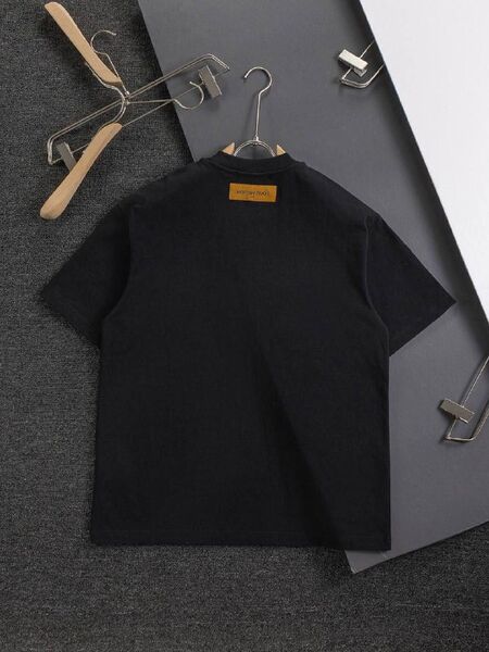 Мужская футболка Louis Vuitton мужской черный s5953507-1-3