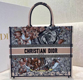 Сумка Christian Dior Book 41 женский текстиль графитовый 74188-1