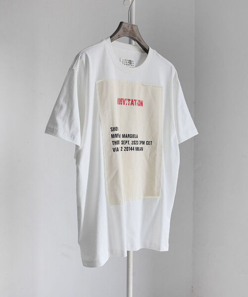 Мужская футболка Maison Margiela мужской белый 157598-3