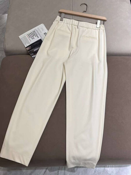 Брюки Brunello Cucinelli женский белый 142977-3