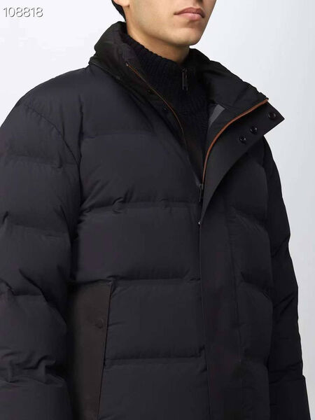 Мужской пуховик Zegna мужской черный 136497-4