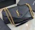 Сумка Saint Laurent женский кожа черный 170613-1