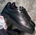 Мужские кеды Dolce & Gabbana мужской кожа черный,белый 145699