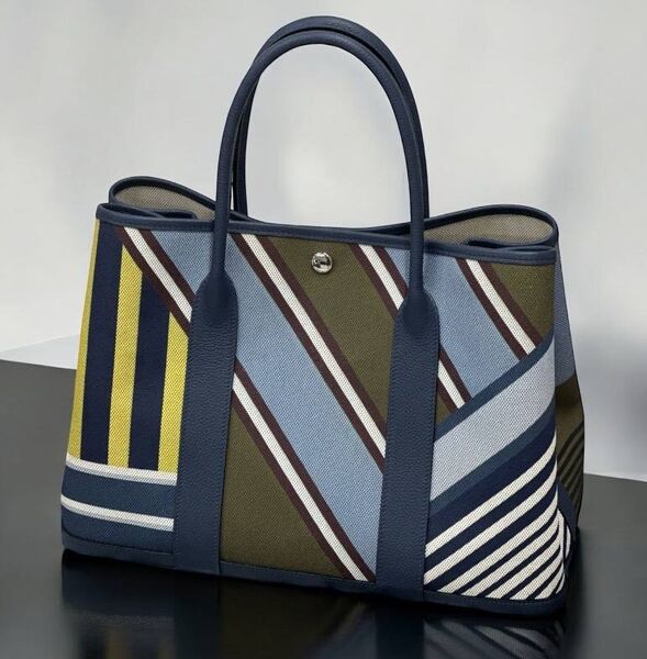 Сумка Hermès женский текстиль графитовый 186160