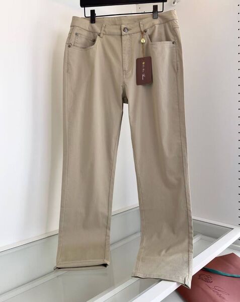Мужские брюки Loro Piana мужской бежевый 178363