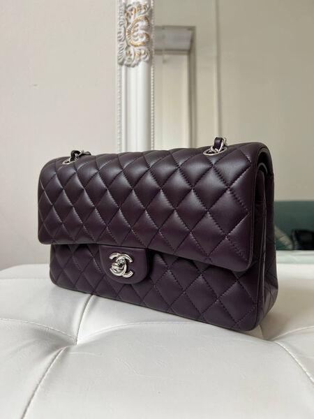 Сумка Chanel 2.55 женский кожа фиолетовый 146986-2