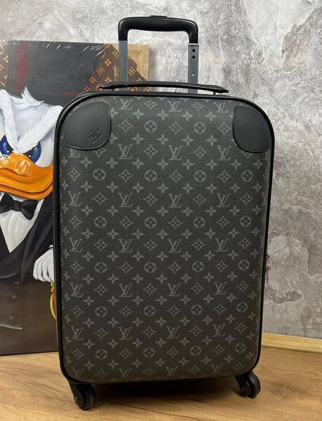 Чемодан Louis Vuitton женский канва черный 151643