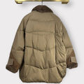 Пуховик Max Mara женский бежевый 164534-4