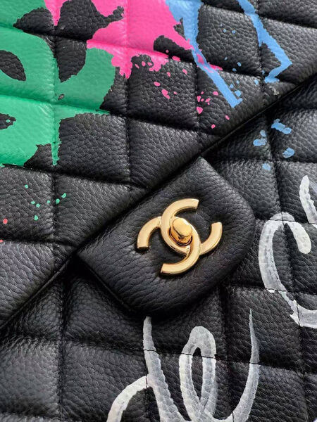 Сумка Chanel женский кожа черный 194568-6