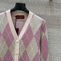 Кардиган Gucci женский вязаная ткань фиолетовый 179294-5