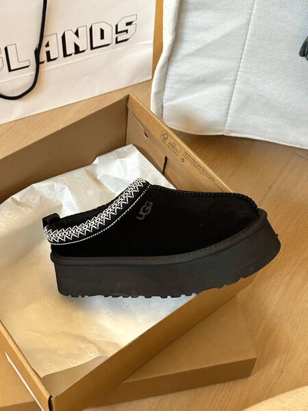 Угги Ugg женский замша черный 96057-3