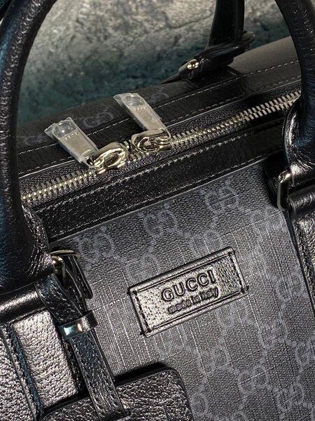 Дорожная сумка Gucci женский кожа черный 171686-3