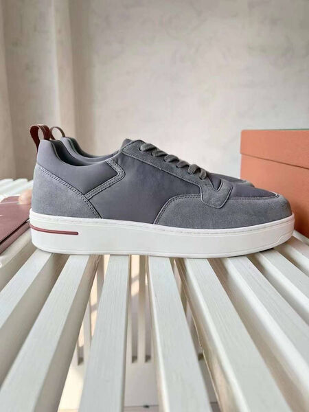 Мужские кеды Loro Piana мужской нейлон графитовый 145748-7