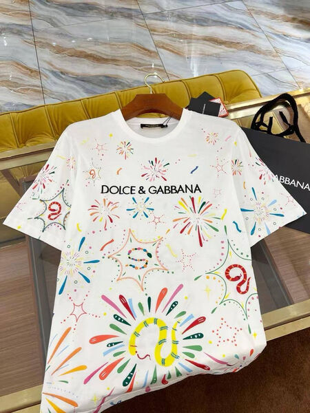 Мужская футболка Dolce & Gabbana мужской белый 191242-4