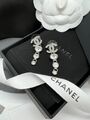 Серьги Chanel графитовый 175391-2