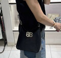 Сумка Balenciaga женский кожа черный 165826-2