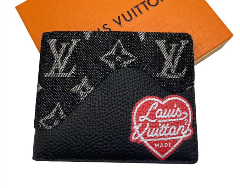 Кошелек Louis Vuitton женский кожа черный 31973