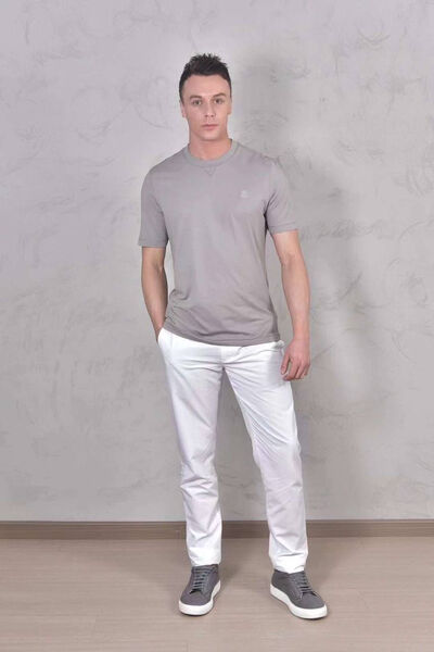 Мужская футболка Brunello Cucinelli мужской графитовый 155115-2