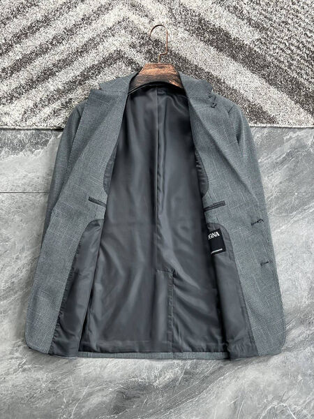 Мужской костюм Zegna мужской графитовый 173400-4