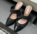 Туфли Alaïa женский кожа swift черный,коричневый 150375