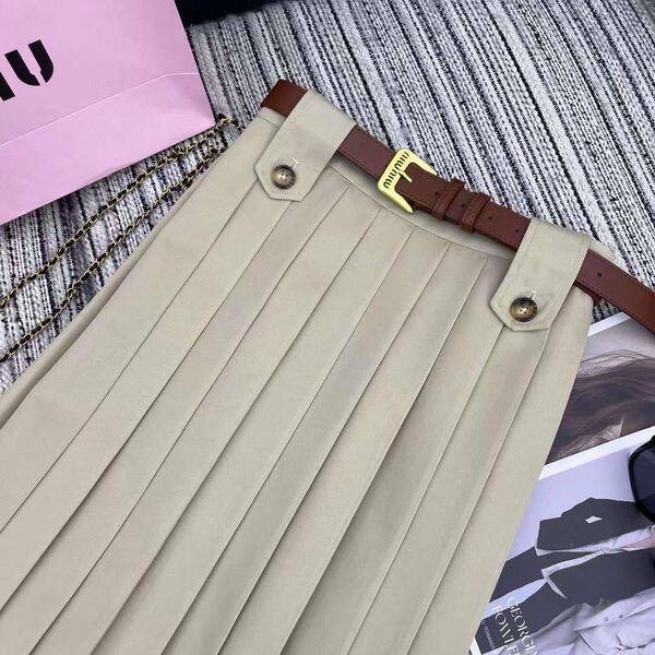 Юбка Miu Miu женский графитовый 143265-3