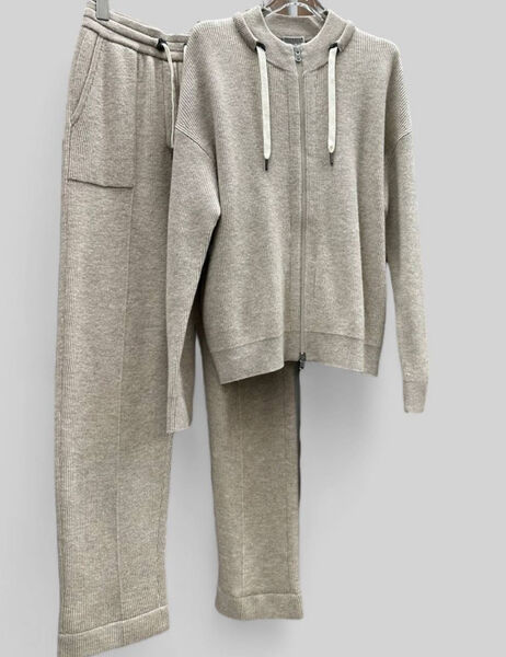Костюм Brunello Cucinelli женский бежевый 163384-2