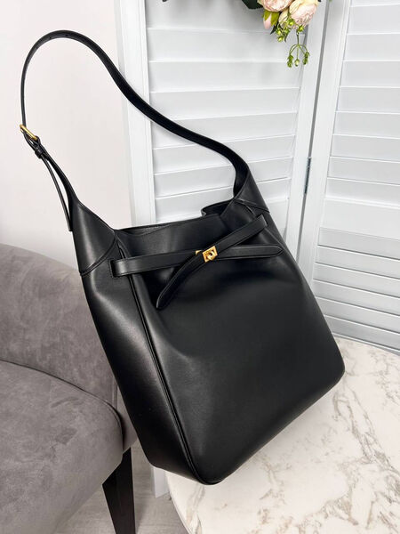 Сумка Balenciaga Bel Air Large женский кожа черный 172537-5