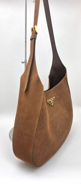 Сумка Prada женский замша 172459-4
