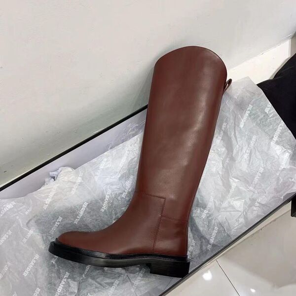 Сапоги Jil Sander женский кожа 67460-4