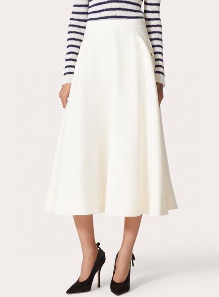 Юбка Valentino женский белый 136078