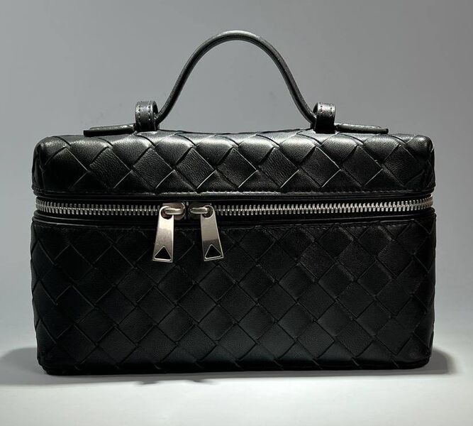 Сумка Bottega Veneta женский кожа черный 192222