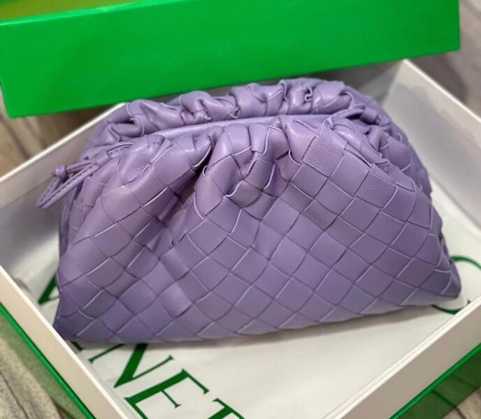 Сумка Bottega Veneta женский кожа фиолетовый 72645