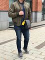 Мужская сумка мессенджер Louis Vuitton мужской канва графитовый 77910-5