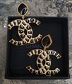 Серьги клипсы Chanel 70849-1