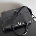 Мужской портфель Bottega Veneta мужской кожа черный 120671-2