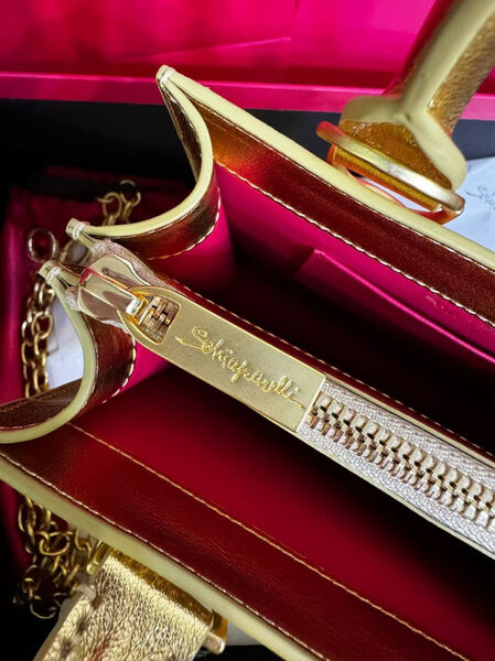 Сумка Schiaparelli женский кожа бронзовый 174278-6