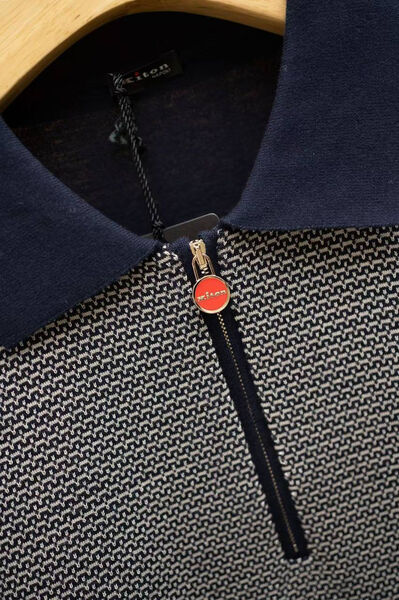 Мужское поло Kiton мужской графитовый 175034-5